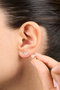 Heliophilia Silver Pendientes de Plata de Ley 925 con Zirconio